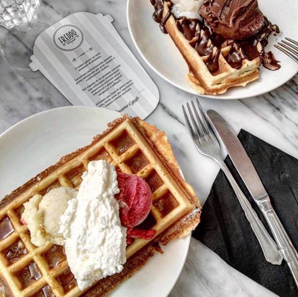 Cercate i veri waffle a Roma? Provate Freddo!