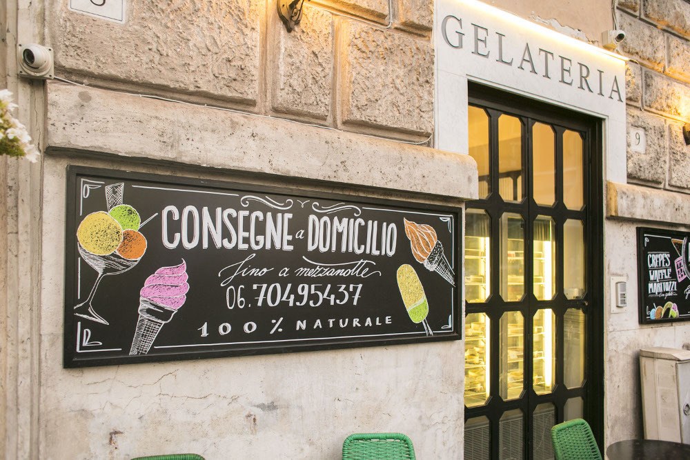 frappe gelato freddo