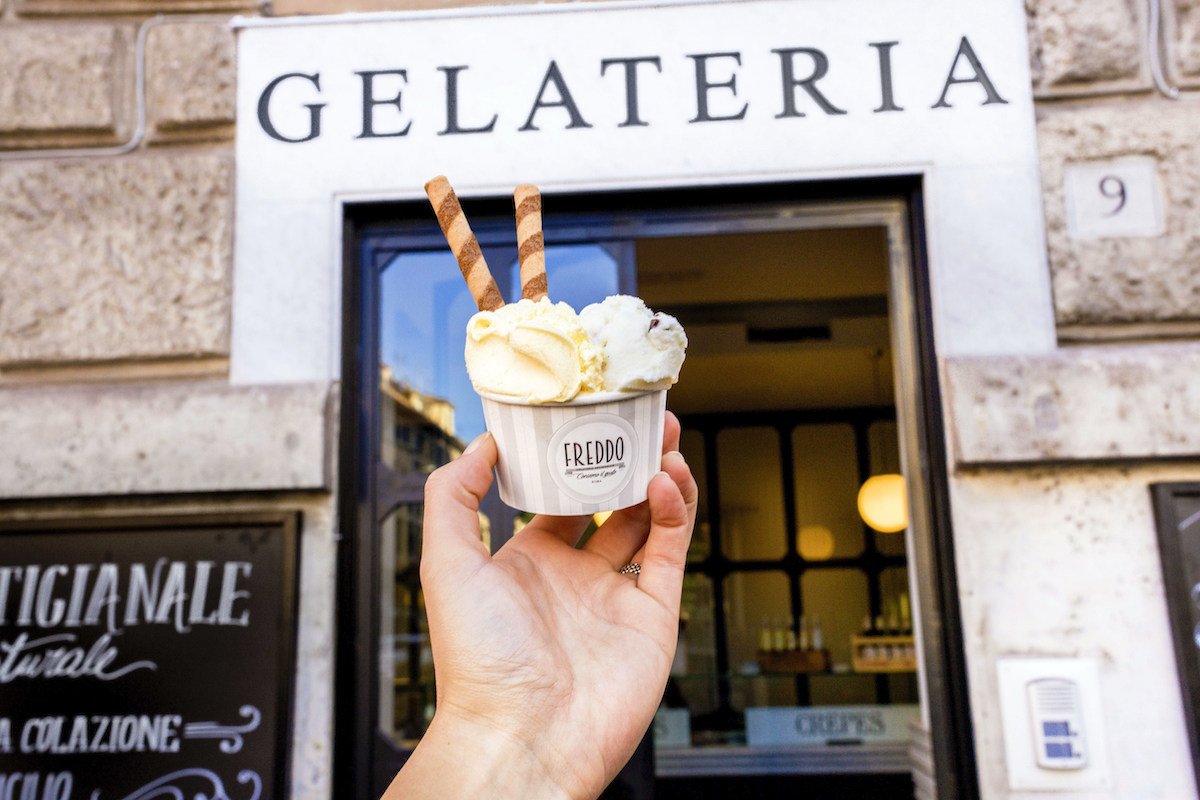 Freddo Gelato tra le migliori gelateria di Roma per Romeing!